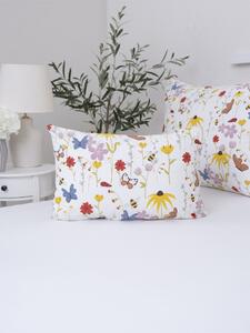 Bavlnená obliečka na vankúš Renforcé 40 × 60 cm - Motýliky