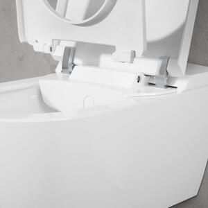 VILLEROY & BOCH ViClean-l100 závesná WC misa s bidetovým sedátkom, biela s CeramicPlus V0E100R1