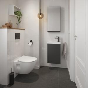 Cersanit Moduo CleanOn, závesná wc misa 53x36,5x36,5 cm s pomaly padajúcim WC sedátkom z duroplastu SET B904, biela, S701-724
