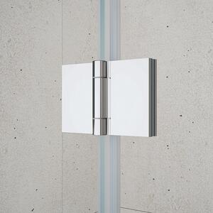 Gelco, LORO sprchové dvere skladacie pre rohový vstup 700 mm, číre sklo, GN4770