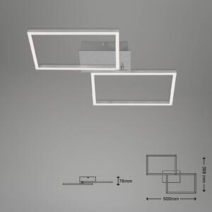Stropné LED Frame S, stmievateľné, CCT, 50x38,8 cm