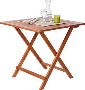 SKLADACÍ ZÁHRADNÝ STÔL, drevo, 75/75/72 cm Ambia Garden - Záhradné stoly