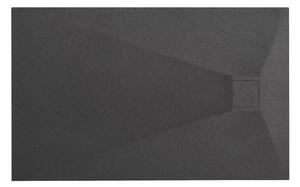 Rea - Sprchová vanička Magnum - čierna - 100x80 cm
