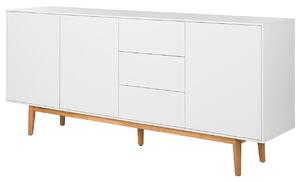 ŠIROKÁ KOMODA, dub, biela, farba duba, 200/80/45 cm home24 - Predsieňové programy, Online Only
