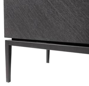 ŠIROKÁ KOMODA, čierna, 180/75/40 cm home24 - Online Only drobný nábytok, Online Only