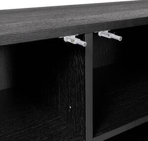 ŠIROKÁ KOMODA, čierna, 180/75/40 cm home24 - Online Only drobný nábytok, Online Only