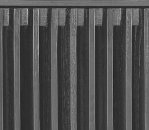 ŠIROKÁ KOMODA, dub, jaseň, čierna, 160/80/40 cm home24 - Online Only drobný nábytok, Online Only