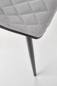 Jedálenská stolička K389 sivá / čierna Halmar
