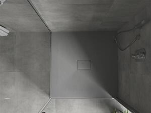 Mexen Hugo, SMC štvorcová sprchová vanička 100 x 100 cm, šedá, 42611010
