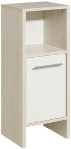 SPODNÁ SKRINKA, biela, farba pínie, 33,0/81,6/28,0 cm Carryhome - Kúpeľňové skrinky