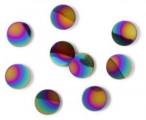 Nástenná dekorácia Confetti Dots Rainbow set 10 ks