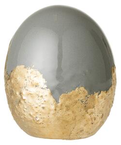 Dekoratívne keramické vajíčko Egg šedé
