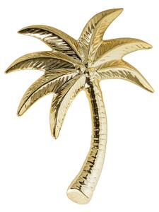 Keramická dekorácia Palm zlatá