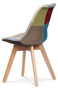 Jedálenská stolička ADERYN viacfarebná, patchwork