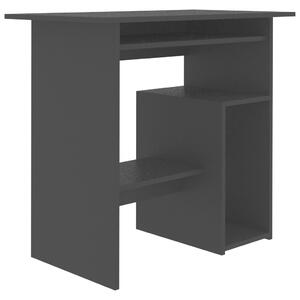 Písací stôl, čierny 80x45x74 cm, drevotrieska