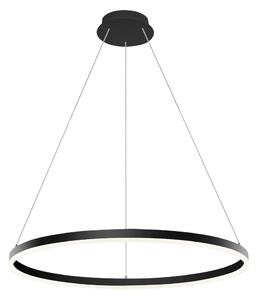 Závesné svietidlo Circle P-Z 80 2700K/3000K/4000 K čierna TRIAC