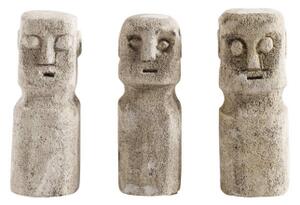 Kamenné sochy Sada surových sôch 3 ks