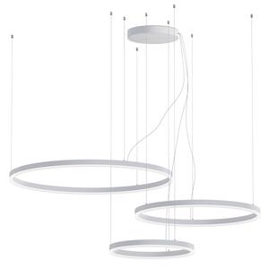 Závesné svietidlo Circle Set 3 P-Z 2700K/3000K/4000 K biela TRIAC