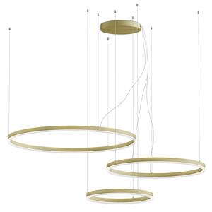 Závesné svietidlo Circle Set 3 P-Z 2700K/3000K/4000 K zlatá TRIAC