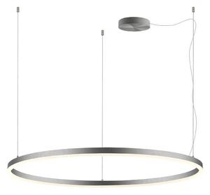 Závesné svietidlo Circle P-Z 100 2700K/3000K/4000 K nikel TRIAC – Sivá