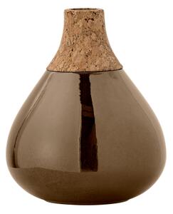 Keramická váza hnedá