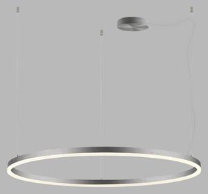 Závesné svietidlo Circle P-Z 100 2700K/3000K/4000 K nikel TRIAC – Sivá
