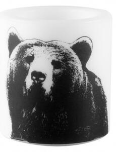 Sviečka Severský medveď, 8 cm