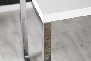 Písací stôl DELK 140 cm - biela