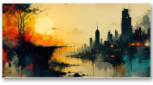 Tiché svetlo metropoly 25x50cm