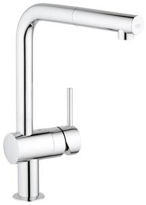 Drezová batéria GROHE Minta s vyťahovacou sprškou chróm 32168000
