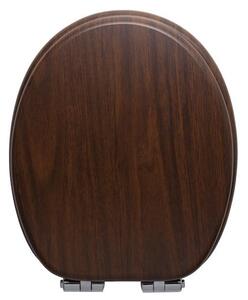 WC doska Glacera MDF orech 2073
