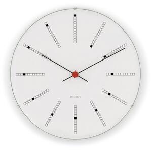 Nástenné hodiny Bankers White 29 cm