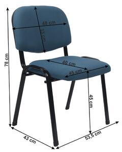 Tempo Kondela Konferenčná stolička Iso 2 New, tmavo modrá