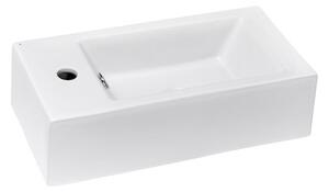 Umývadielko Glacera Bigio 50x25 cm otvor pre batériu vľavo BG5025L