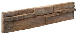 Obklad Stones Bedrock brown 11,7x55 cm reliéfna BEDROCKBR