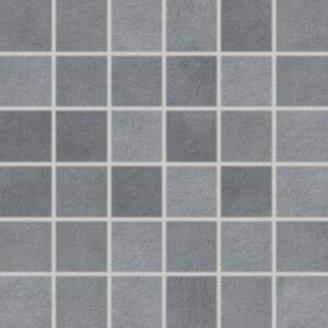 Mozaika Rako Extra tmavo sivá 30x30 cm reliéfna DDM05724.1