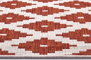 NORTHRUGS - Hanse Home koberce Kusový koberec Twin-Wendeteppiche 105464 Cayenne – na von aj na doma - 80x150 cm