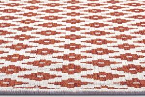 NORTHRUGS - Hanse Home koberce Kusový koberec Twin-Wendeteppiche 105464 Cayenne – na von aj na doma - 80x150 cm
