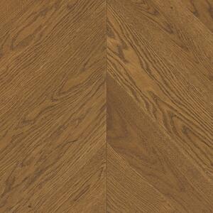 Artisan Chevron Dub Lorraine Natural Cognac Kart Mat Lak 4mV