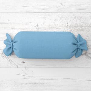 Biante Vankúš valec bonbon Rongo RG-100 Svetlo modrý 15x40 cm