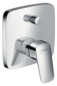 Sprchová a vaňová batéria Hansgrohe Logis bez podomietkového telesa chróm 71405000