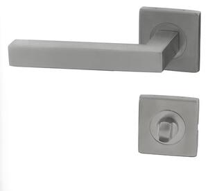 Nerezová kľučka CUBE WC prevedení KLIKACUBEWC