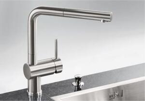 Drezová batéria Blanco LINUS - S s vyťahovacou sprškou chróm 512402