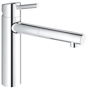 Drezová batéria GROHE Concetto New s vyťahovacou sprškou chróm 31129001