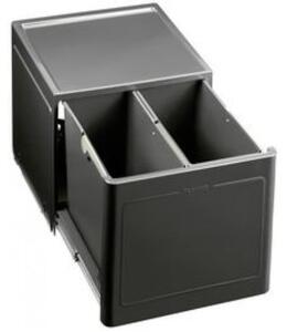 Odpadkový kôš, sorter zabudovateľný Blanco 28 l sivá mat 517468