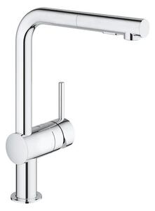Drezová batéria GROHE Minta s vyťahovacou sprškou chróm 30274000