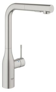 Drezová batéria GROHE Essence New s vyťahovacou sprškou supersteel 30270DC0