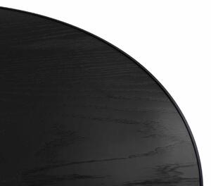 Čierny Sada 3 ks – Konferenčný stolík Orsay 43 × 43 × 50,60 × 60 × 40,90 × 90 × 30 cm INTÉRIEURS 86