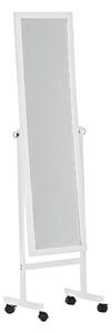 Stojace zrkadlo Yolanda - 150x45x30 - Biela