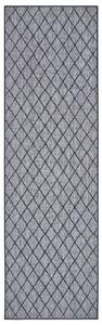 NORTHRUGS - Hanse Home koberce Kusový koberec Twin-Wendeteppiche 105456 Night Silver – na von aj na doma - 120x170 cm
